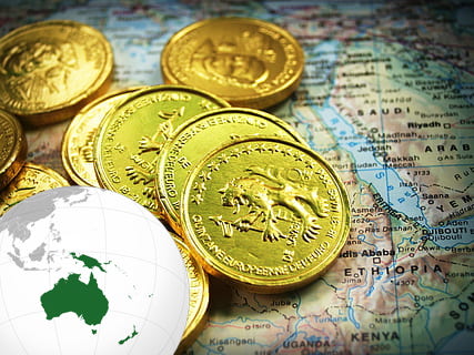 Stimulus package gold Australian Economy